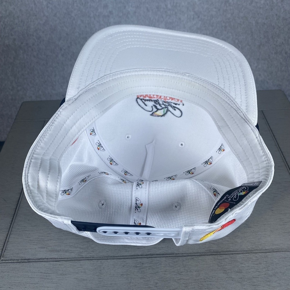 Ahead Arnold Palmer Invitational Hat Mens Snapback White Rope Golf Cap - Picture 8 of 11